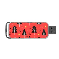 Christmas Christmas Tree Pattern Portable Usb Flash (two Sides)