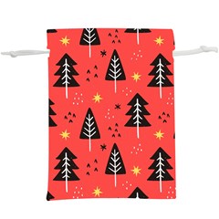 Christmas Christmas Tree Pattern Lightweight Drawstring Pouch (XL)