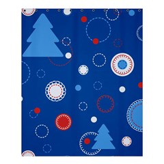 Christmas Pattern Tree Design Shower Curtain 60  X 72  (medium)  by Amaryn4rt