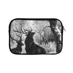 Stag-deer-forest-winter-christmas Apple Ipad Mini Zipper Cases by Amaryn4rt