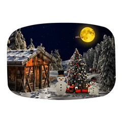 Christmas-landscape Mini Square Pill Box by Amaryn4rt