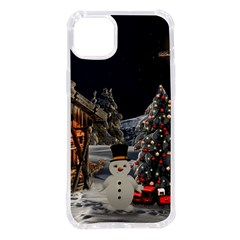 Christmas-landscape Iphone 14 Plus Tpu Uv Print Case by Amaryn4rt
