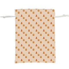 Christmas-wrapping-paper Lightweight Drawstring Pouch (xl)