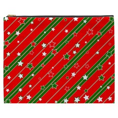 Christmas-paper-star-texture     - Cosmetic Bag (xxxl) by Amaryn4rt