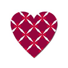 Christmas-background-wallpaper Heart Magnet