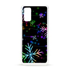 Snowflakes Snow Winter Christmas Samsung Galaxy S20 6 2 Inch Tpu Uv Case by Amaryn4rt