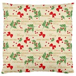 Christmas-paper-scrapbooking-- Large Cushion Case (Two Sides) Front