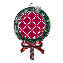 Christmas-background-wallpaper Metal X Mas Lollipop with Crystal Ornament