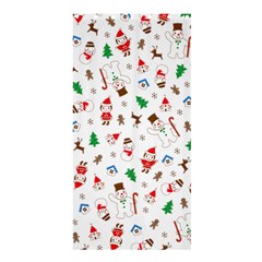 Christmas Shading Pattern Shower Curtain 36  X 72  (stall)  by Amaryn4rt