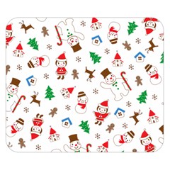 Christmas Shading Pattern Premium Plush Fleece Blanket (small) by Amaryn4rt