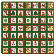 Christmas-paper-christmas-pattern UV Print Square Tile Coaster 