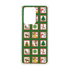 Christmas-paper-christmas-pattern Samsung Galaxy S20 Ultra 6.9 Inch TPU UV Case