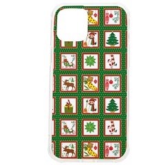 Christmas-paper-christmas-pattern iPhone 12 Pro max TPU UV Print Case