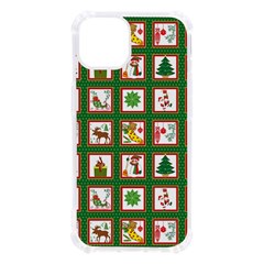 Christmas-paper-christmas-pattern iPhone 13 TPU UV Print Case