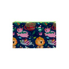 Funny-animal Christmas-pattern Cosmetic Bag (xs) by Amaryn4rt