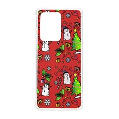 Santa Snowman Gift Holiday Christmas Cartoon Samsung Galaxy S20 Ultra 6 9 Inch Tpu Uv Case by Amaryn4rt