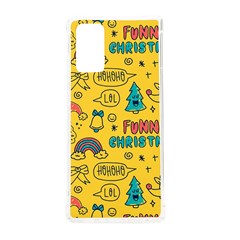 Colorful-funny-christmas-pattern Cool Ho Ho Ho Lol Samsung Galaxy Note 20 Tpu Uv Case by Amaryn4rt