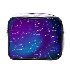 Realistic-night-sky-poster-with-constellations Mini Toiletries Bag (one Side) by Amaryn4rt