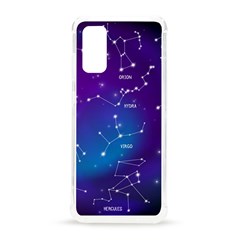 Realistic-night-sky-poster-with-constellations Samsung Galaxy S20 6 2 Inch Tpu Uv Case by Amaryn4rt