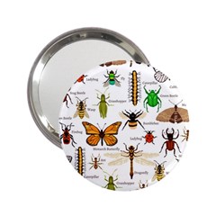 Insects-seamless-pattern 2 25  Handbag Mirrors by Amaryn4rt
