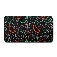 Seamless-vector-pattern-with-watermelons-mint -- Medium Bar Mat by Amaryn4rt