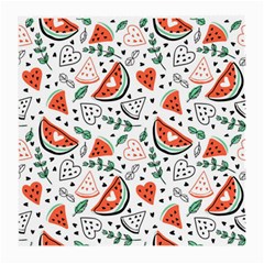 Seamless-vector-pattern-with-watermelons-mint Medium Glasses Cloth by Amaryn4rt