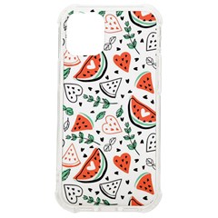 Seamless-vector-pattern-with-watermelons-mint Iphone 12 Mini Tpu Uv Print Case	 by Amaryn4rt