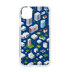 Isometric-seamless-pattern-megapolis Iphone 11 Tpu Uv Print Case by Amaryn4rt