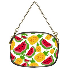 Watermelon-pattern-se-fruit-summer Chain Purse (two Sides) by Amaryn4rt