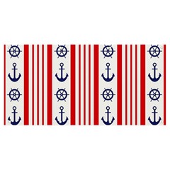 Nautical-papers-nautical-background Banner And Sign 8  X 4  by Amaryn4rt