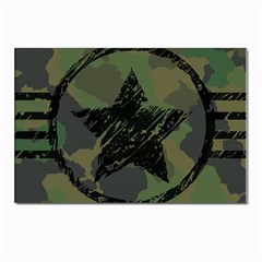 Military-camouflage-design Postcards 5  X 7  (pkg Of 10) by Amaryn4rt