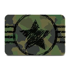 Military-camouflage-design Plate Mats by Amaryn4rt