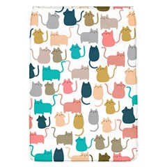 Cute-seamless-pattern-happy-kitty-kitten-cat Removable Flap Cover (l) by Amaryn4rt