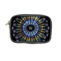 Mandala Floral Wallpaper Rose Window Strasbourg Cathedral France Coin Purse