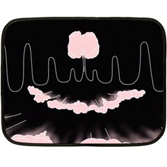 Garage Indie Arctic Monkeys Psychedelic Punk Rock Fleece Blanket (mini) by Sarkoni