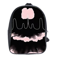 Garage Indie Arctic Monkeys Psychedelic Punk Rock School Bag (xl) by Sarkoni