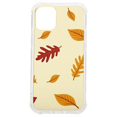 Leaves Autumn Fall Background Iphone 12 Mini Tpu Uv Print Case	