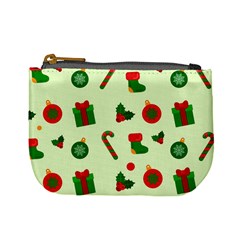 Festive Background Holiday Background Mini Coin Purse by Pakjumat