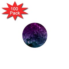 Digital Abstract Party Event 1  Mini Magnets (100 Pack)  by Pakjumat