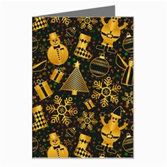 Christmas Background Greeting Card by Pakjumat