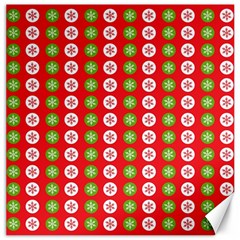 Festive Pattern Christmas Holiday Canvas 12  X 12 