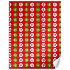 Festive Pattern Christmas Holiday Canvas 12  X 16 