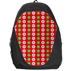 Festive Pattern Christmas Holiday Backpack Bag