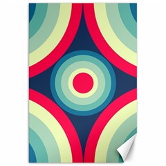 Circle Pattern Repeat Design Canvas 20  X 30 