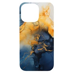 Abstract Marble Design Background Iphone 14 Pro Max Black Uv Print Case by Pakjumat