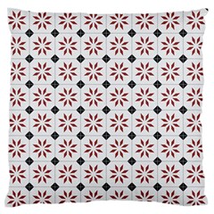 Tile Pattern Design Flowers Standard Premium Plush Fleece Cushion Case (two Sides) by Pakjumat