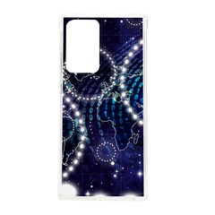 Continents Stars Networks Internet Samsung Galaxy Note 20 Ultra Tpu Uv Case