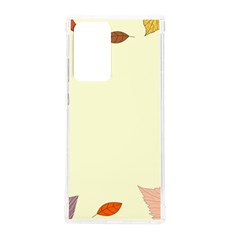 Autumn Border Frame Background Samsung Galaxy Note 20 Ultra Tpu Uv Case by Pakjumat