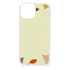 Autumn Border Frame Background Iphone 13 Mini Tpu Uv Print Case by Pakjumat