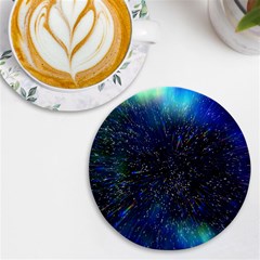 Abstract Background Template Uv Print Round Tile Coaster